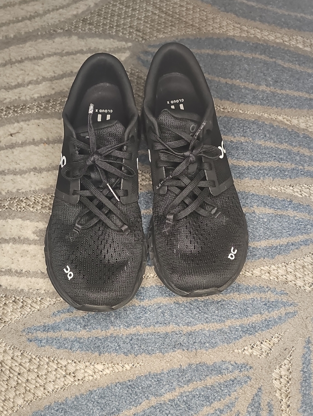 On Running Black Athletic Running Shoes